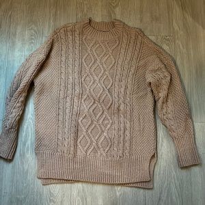 NWOT A&F Cable Knit Sweater